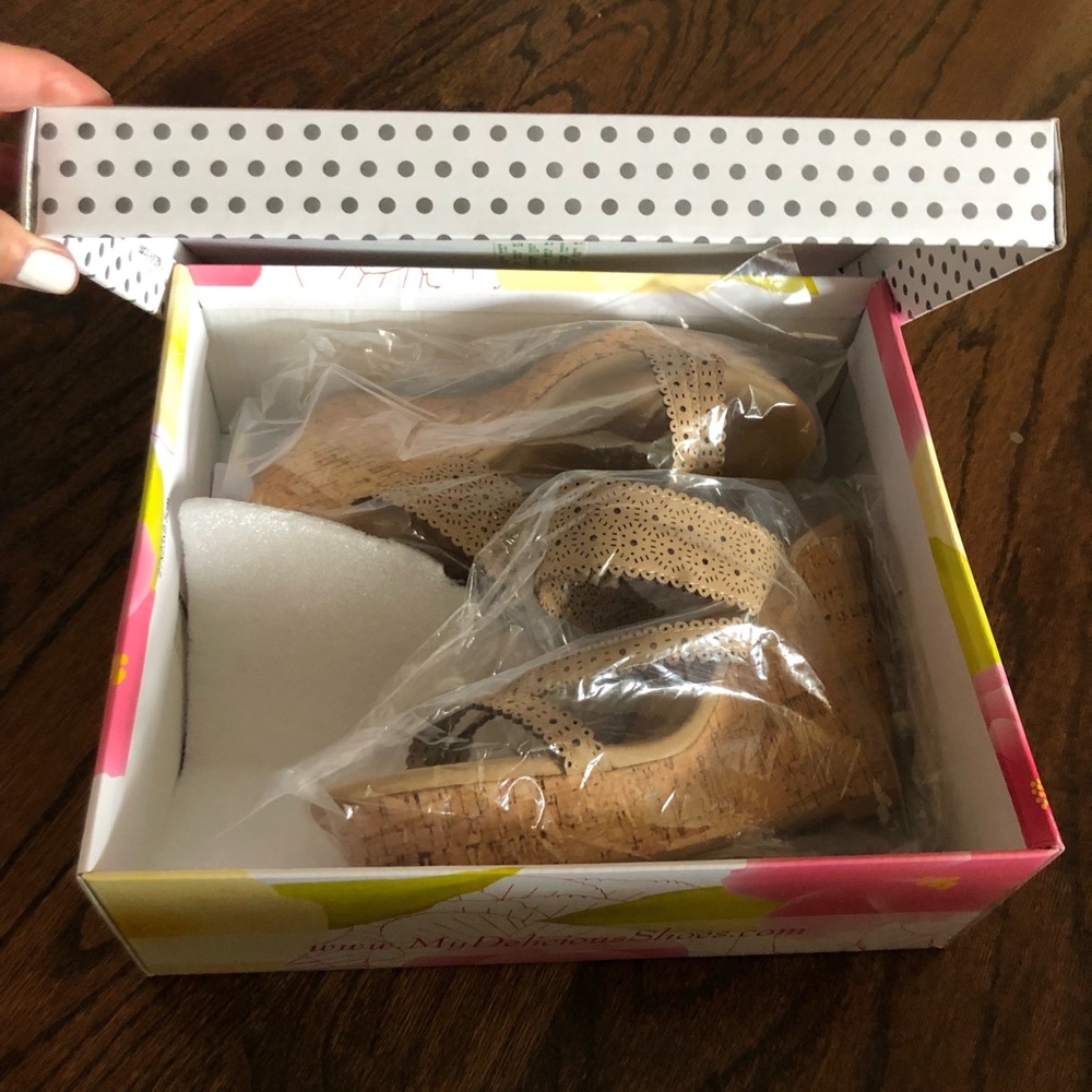 Wedges NEVER WORN - Picture 5 of 6